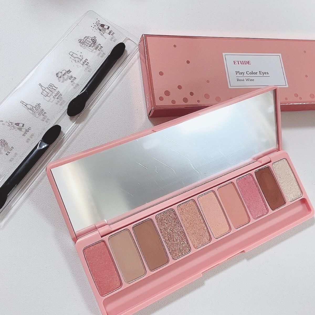 プレイカラー アイシャドウ/ETUDE/アイシャドウパレットを使ったクチコミ(3枚目)