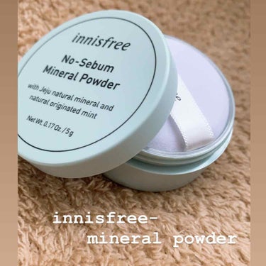 ノーセバム ミネラルパウダー/innisfree/ルースパウダーを使ったクチコミ（2枚目）