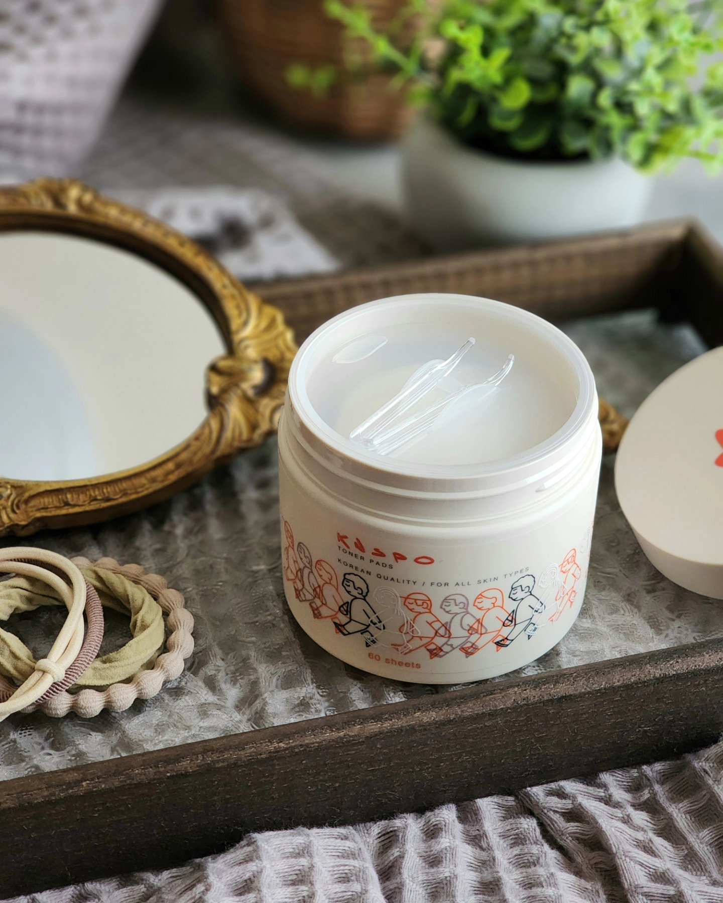 トナーパッド/KNSPO/化粧水を使ったクチコミ（2枚目）