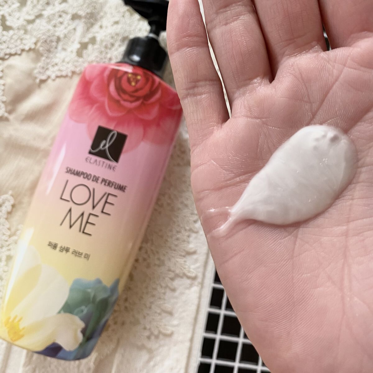 パフュームシャンプー＆コンディショナー/エラスチン/シャンプー・コンディショナーを使ったクチコミ（3枚目）