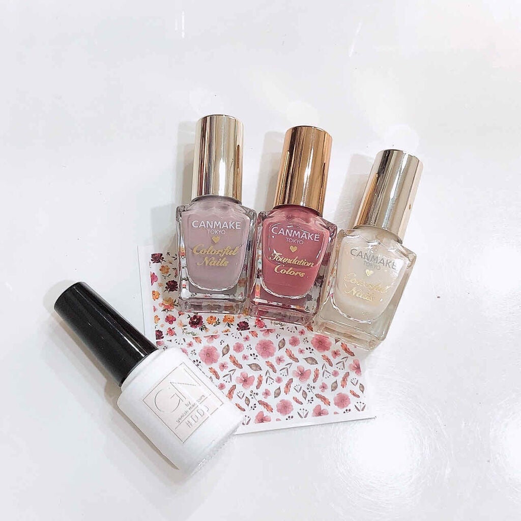 カラフルネイルズ/キャンメイク/マニキュアを使ったクチコミ(3枚目)