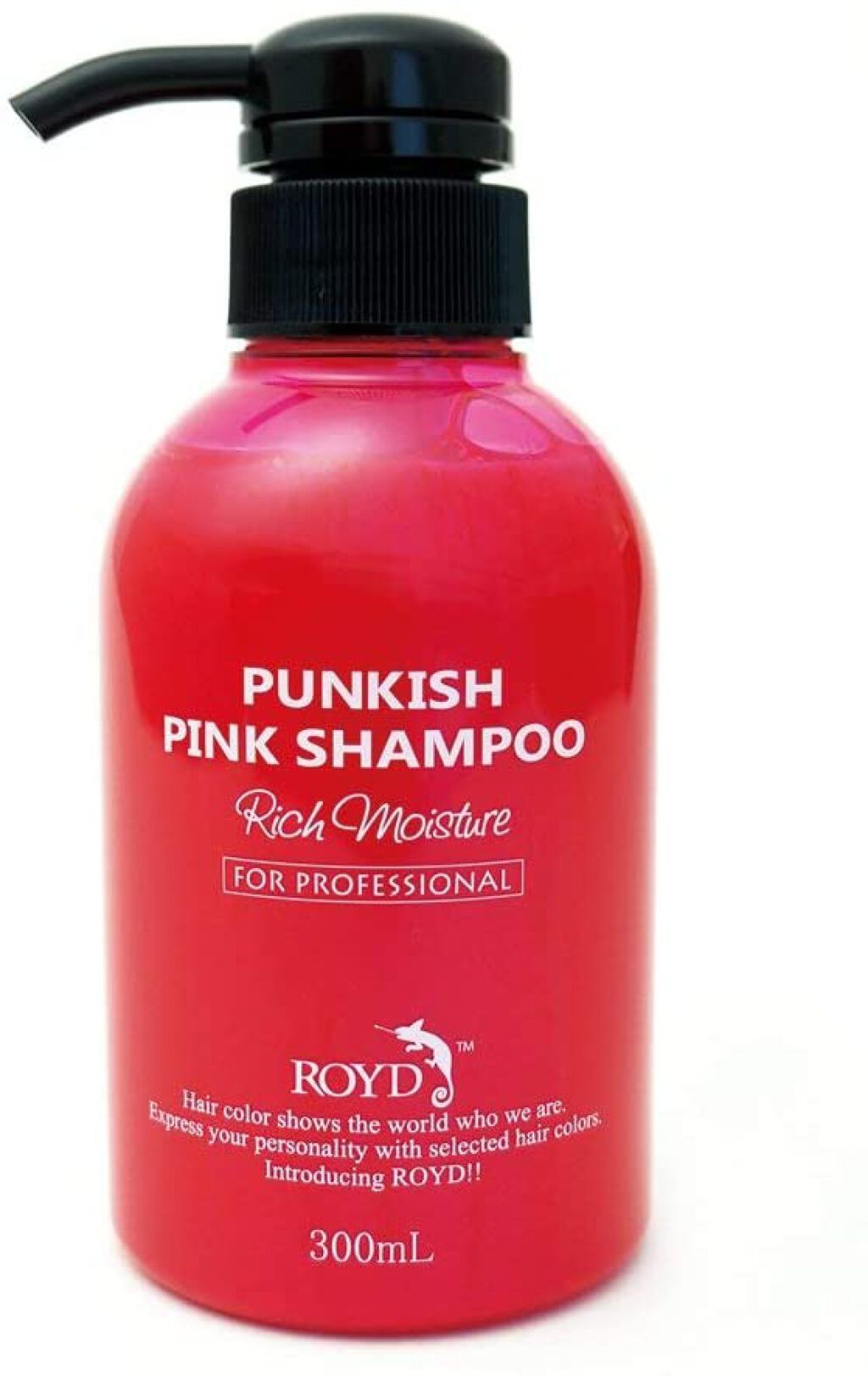 カラーシャンプー ピンク
