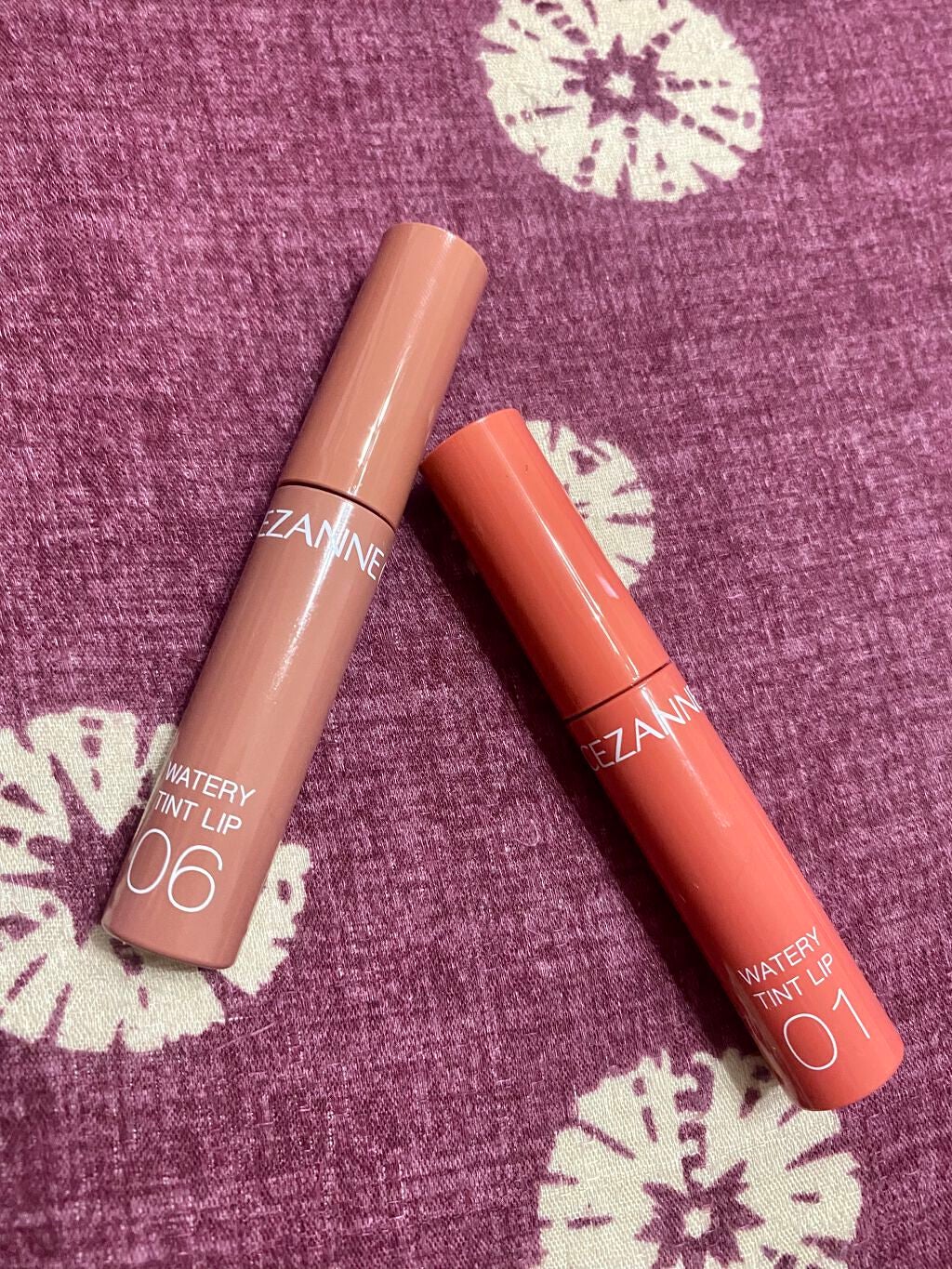 ウォータリーティントリップ/CEZANNE/リップティントを使ったクチコミ(2枚目)