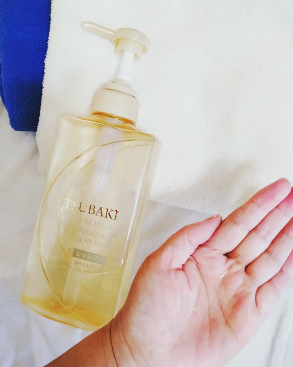 プレミアムリペア シャンプー／ヘアコンディショナー/TSUBAKI/市販シャンプーを使ったクチコミ（2枚目）
