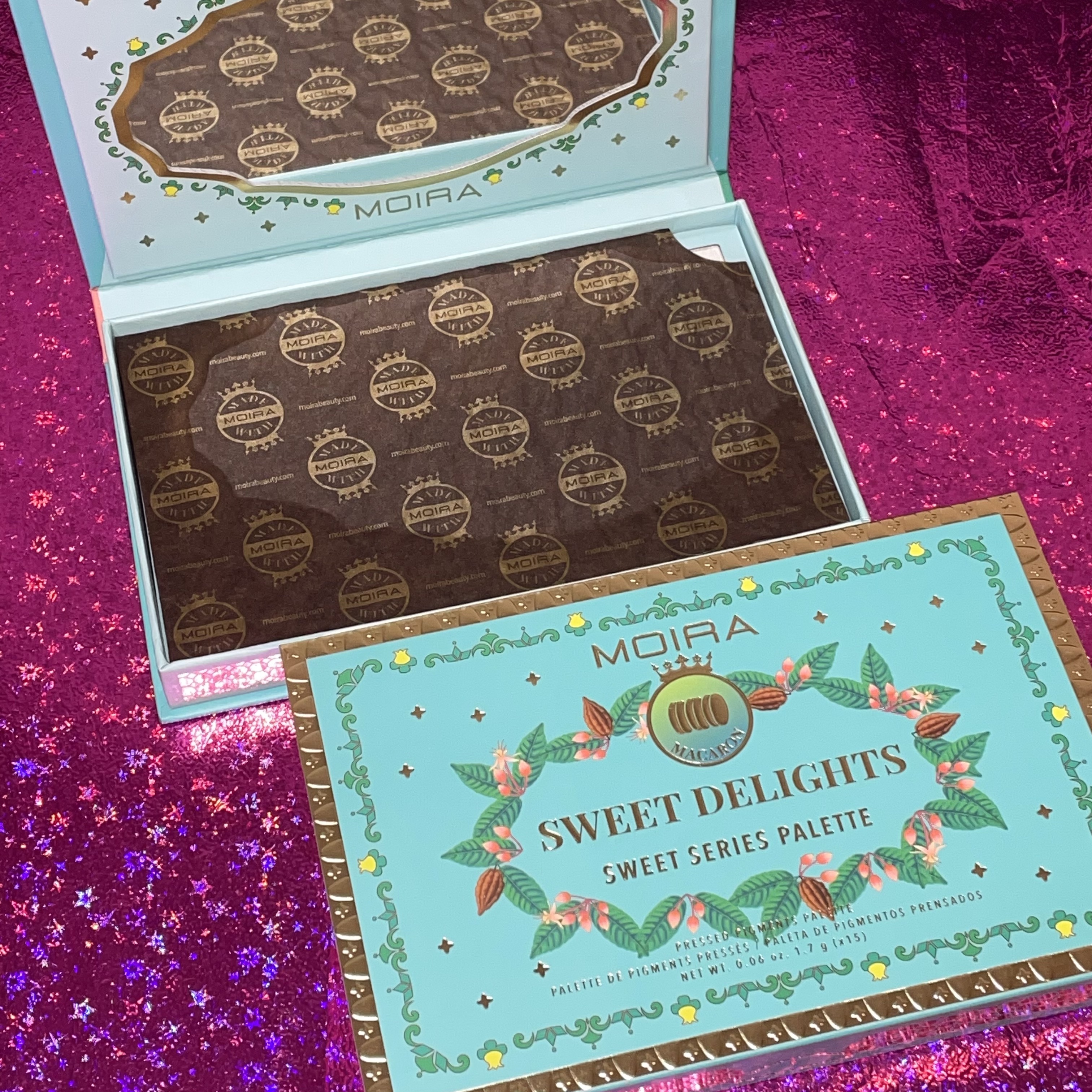 SWEET DELIGHTS PALETTE/MOIRA COSMETICS/パウダーアイシャドウを使ったクチコミ（3枚目）