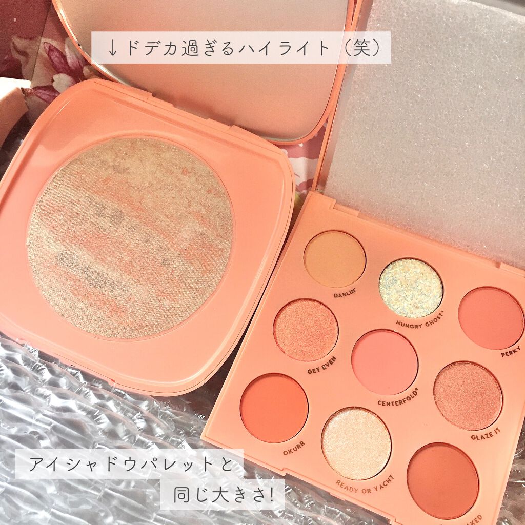 Eye Palette-Baby Got Peach /ColourPop/アイシャドウパレットを使ったクチコミ(6枚目)
