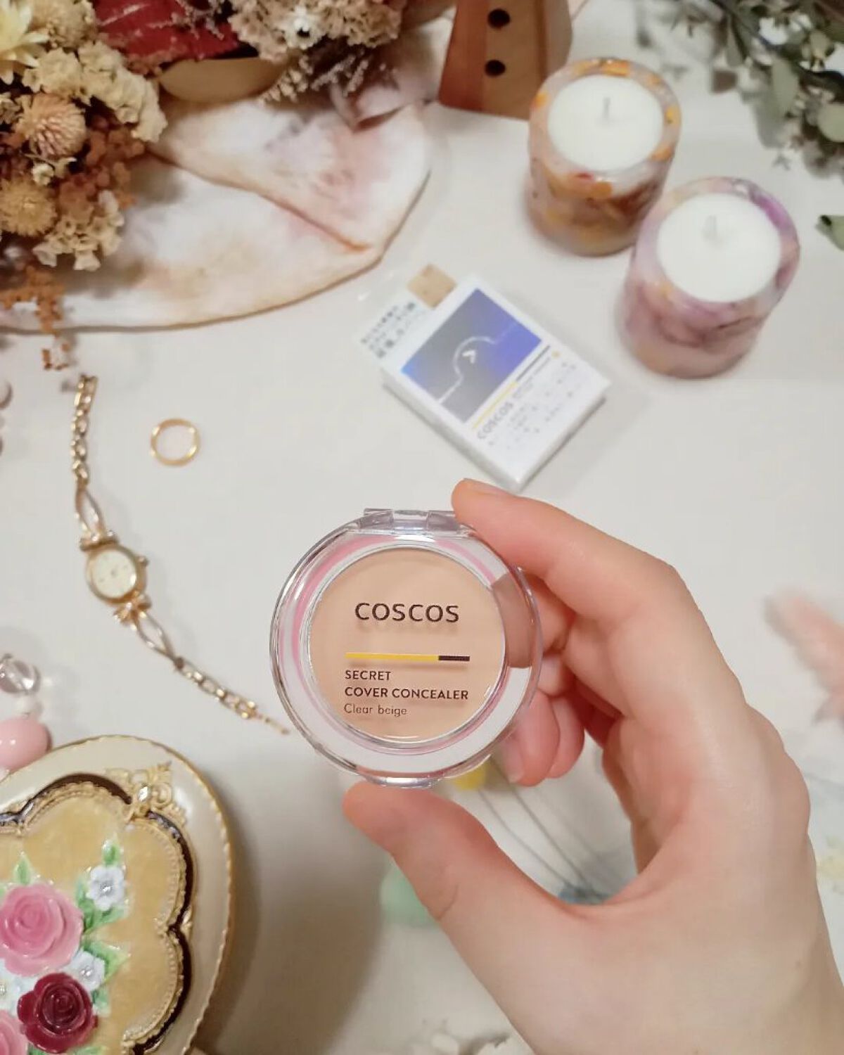COSCOS コンシーラー/COSCOS/クリームコンシーラーを使ったクチコミ（1枚目）