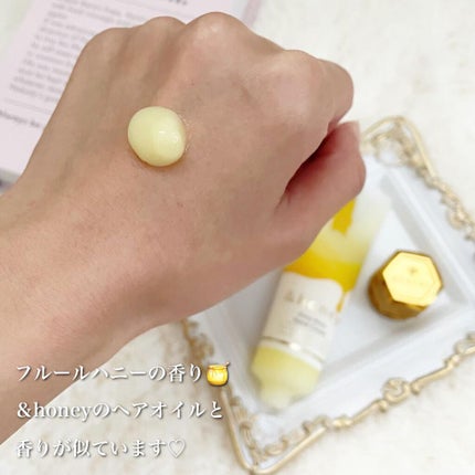 アンドハニー ディープモイスト ハンドクリーム/&honey/ハンドクリームを使ったクチコミ(2枚目)