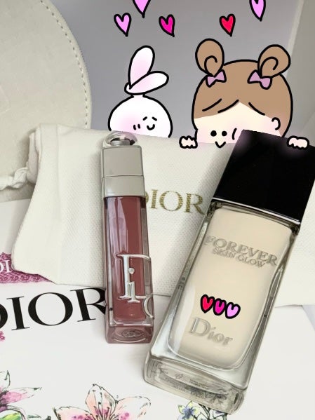 ディオールスキン フォーエヴァー フルイド グロウ/Dior/リキッドファンデーションを使ったクチコミ(1枚目)