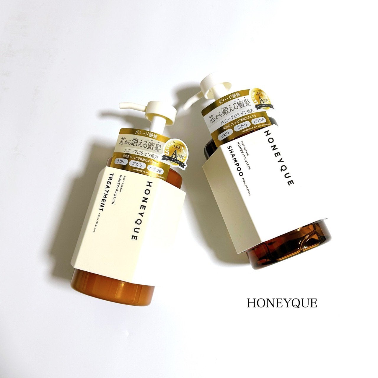 ディープリペア シャンプー モイスト/ヘアトリートメント モイスト/ハニーク/市販シャンプーを使ったクチコミ(1枚目)