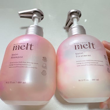 melt メルト モイストシャンプー/トリートメントのクチコミ「melt モイストシャンプー・トリートメント  #提供  #PR


LIPS様を通して、メル.....」（2枚目）