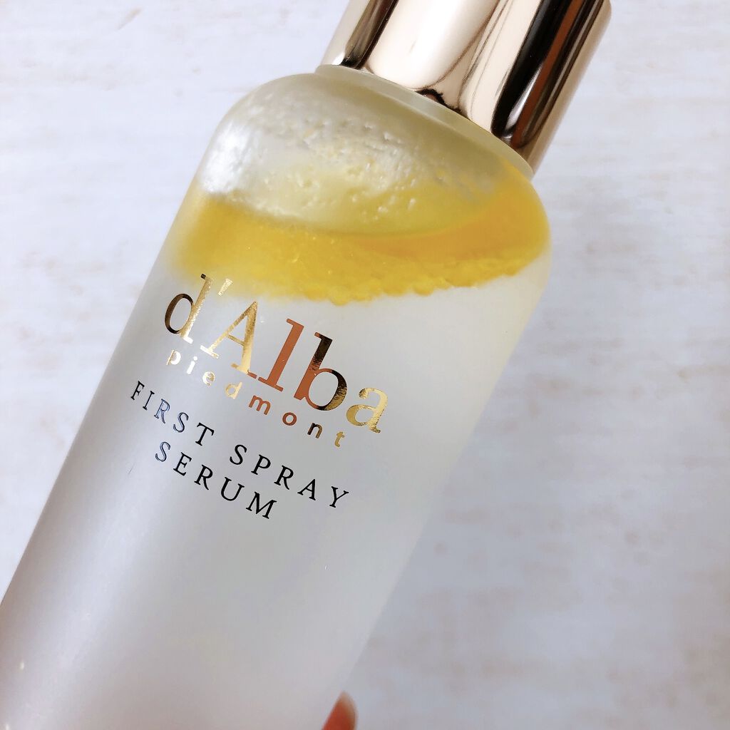 ダルバ ホワイトトリュフファーストスプレーセラム/ダルバ/ミスト状化粧水を使ったクチコミ（3枚目）