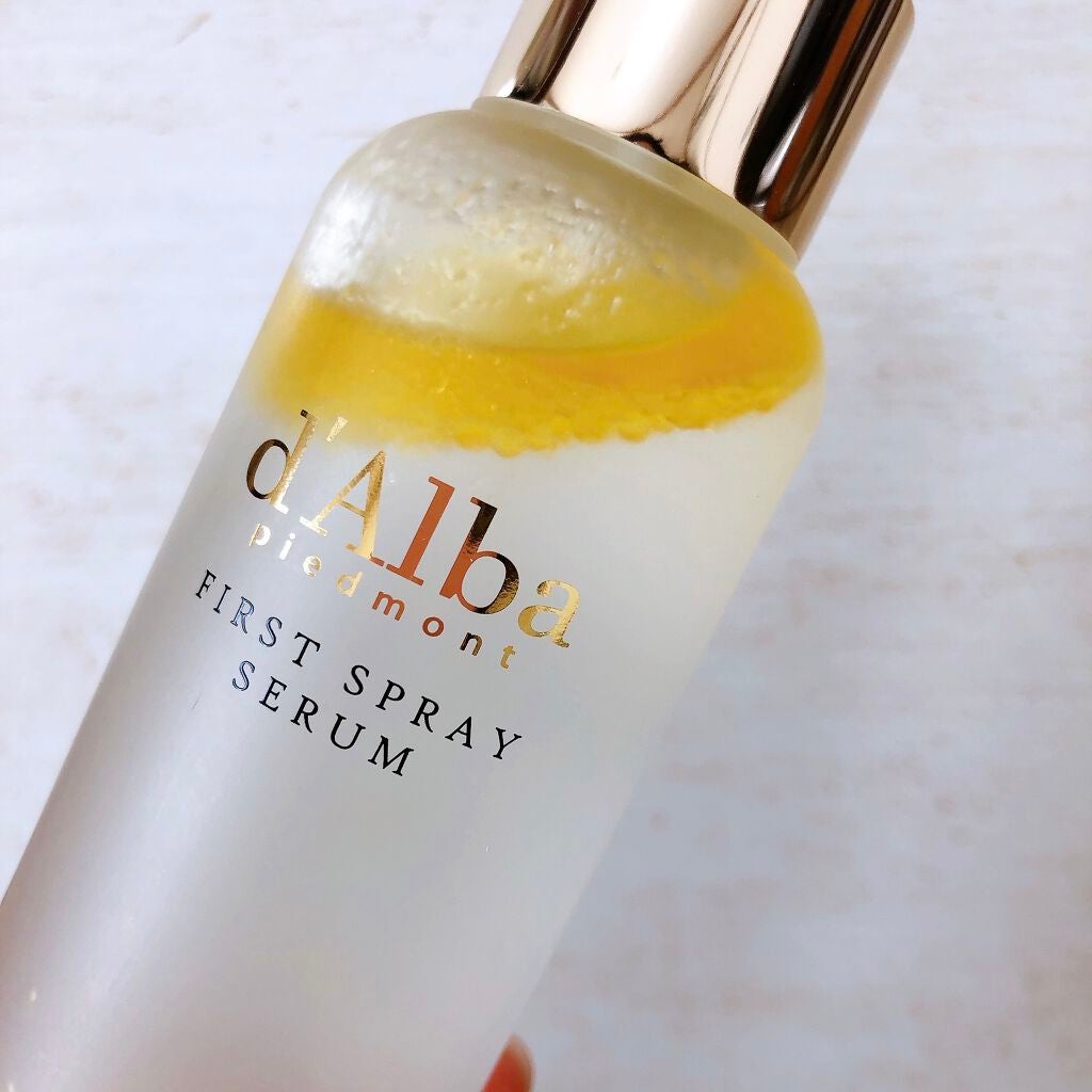 ダルバ ホワイトトリュフファーストスプレーセラム/ダルバ/ミスト状化粧水を使ったクチコミ(3枚目)
