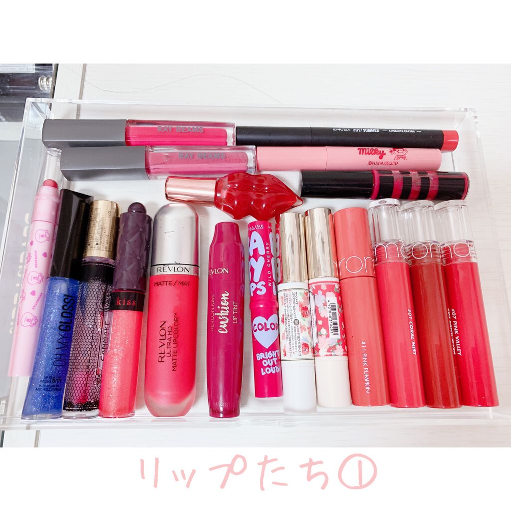 Nana on LIPS 「私のコスメ収納を紹介します!汚くてあまりおすすめ出来ないけど見..」(6枚目)