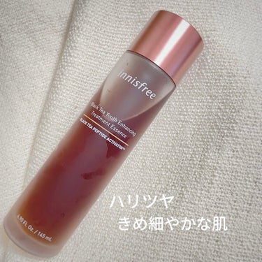 innisfree ブラックティー　ユース　トリートメント　エッセンスのクチコミ「健やか肌へ導く導入美容液🫧

innisfreeのブラックティーユーストリートメントエッセンス.....」（1枚目）