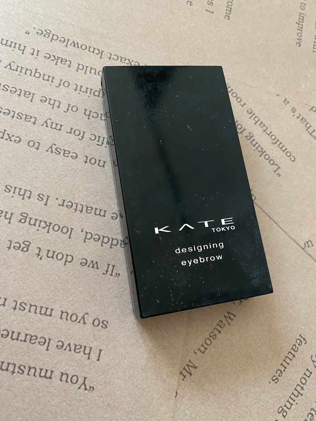 デザイニングアイブロウN EX-4/KATE/パウダーアイブロウを使ったクチコミ（1枚目）