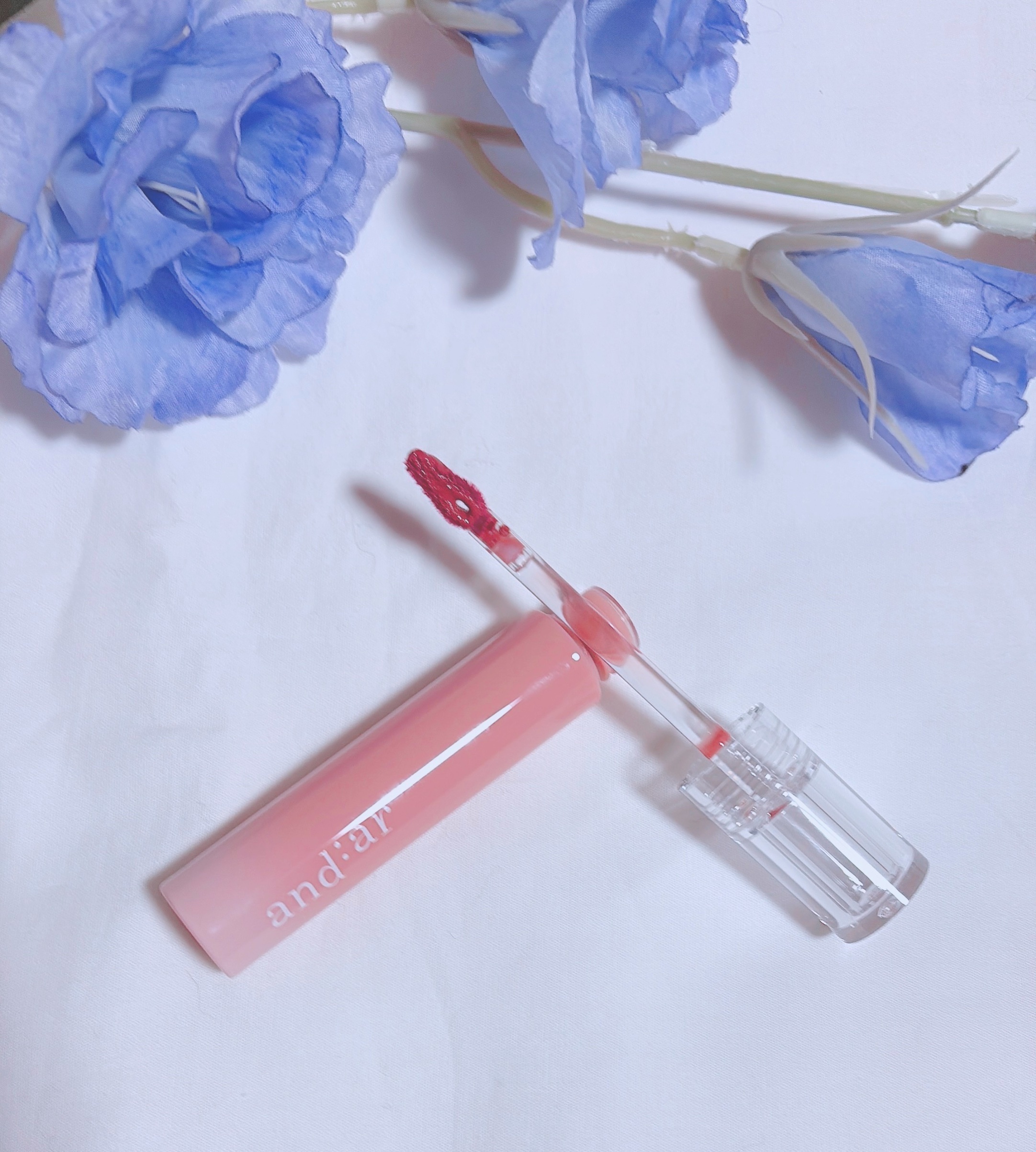 グロウリップカラー/and:ar/口紅を使ったクチコミ（3枚目）