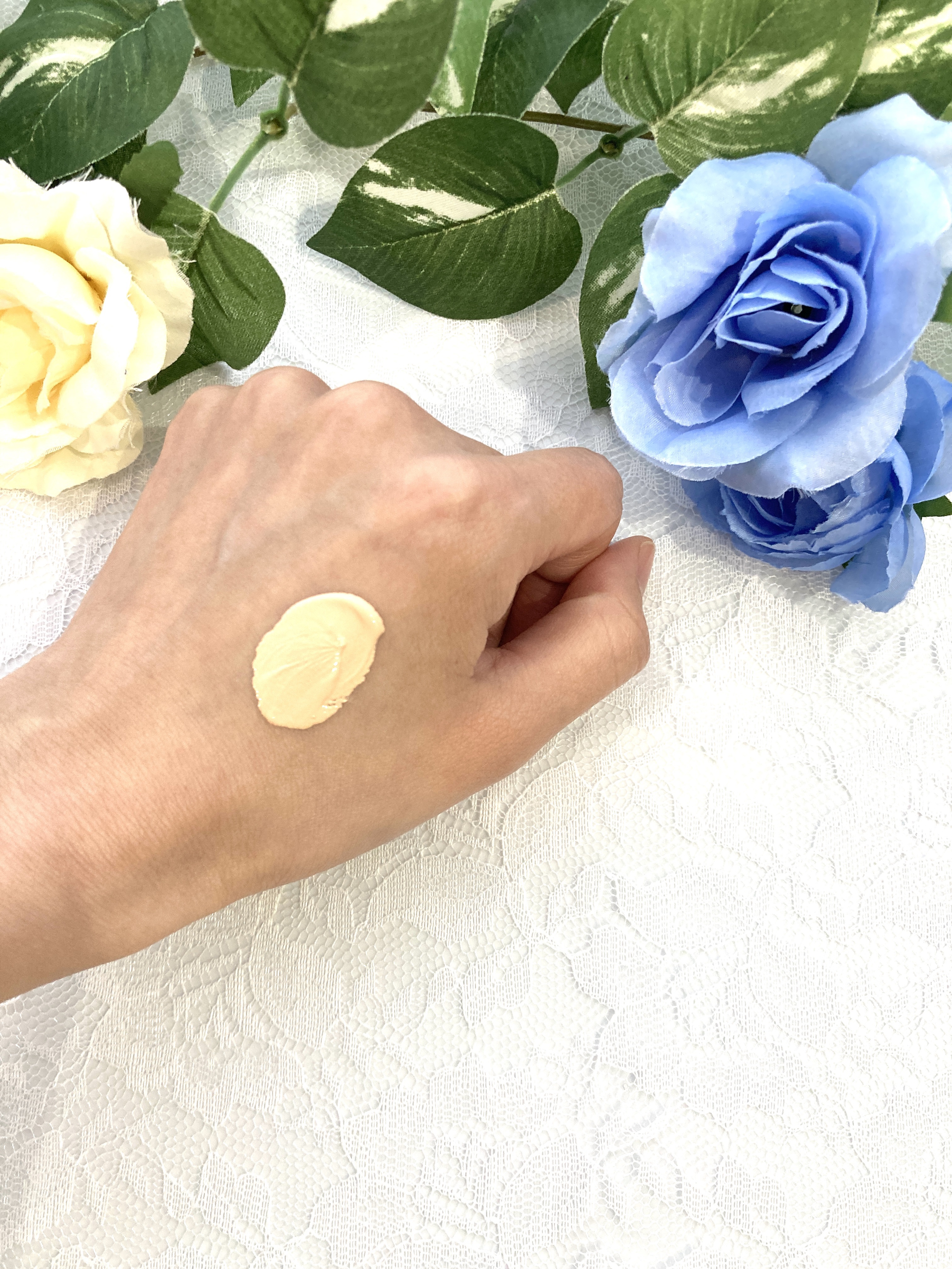 アンスリール　クリームファンデーションブライトプラス/マリアンボレ/クリーム・エマルジョンファンデーションを使ったクチコミ（3枚目）