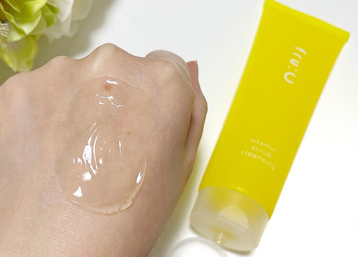 ビタミンスクラブクレンジング/Fru:C/クレンジングジェルを使ったクチコミ（3枚目）