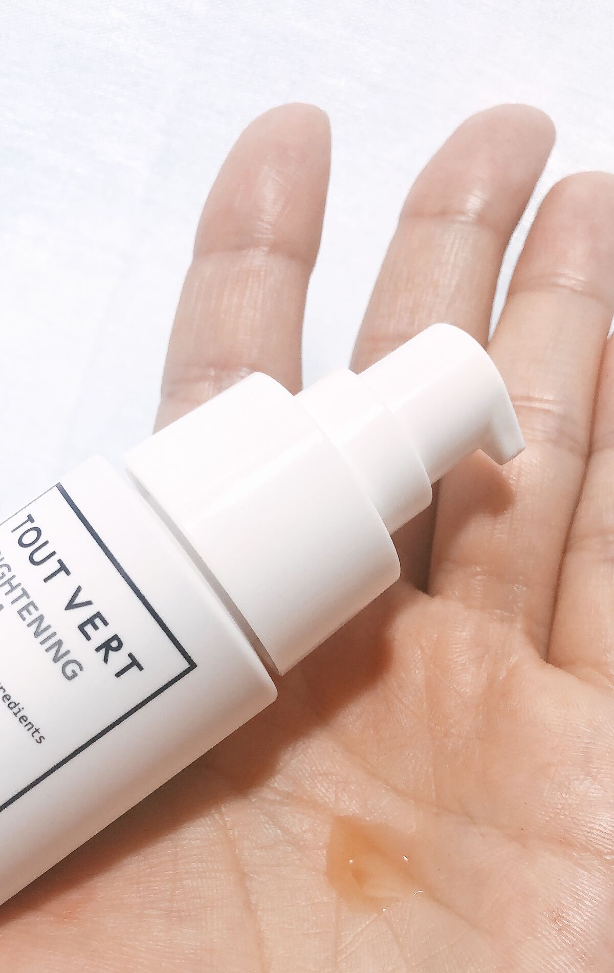 ブライトニングセラム/TOUT VERT/美容液を使ったクチコミ（2枚目）