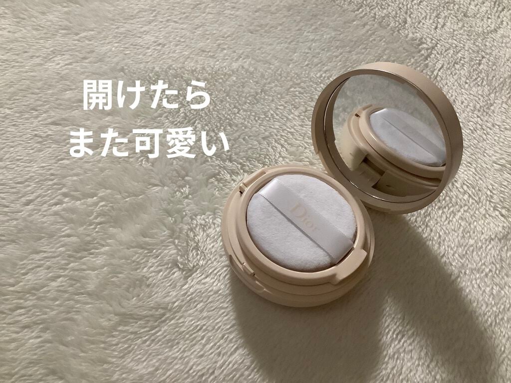 ディオールスキン フォーエヴァー クッション パウダー/Dior/ルースパウダーを使ったクチコミ(4枚目)