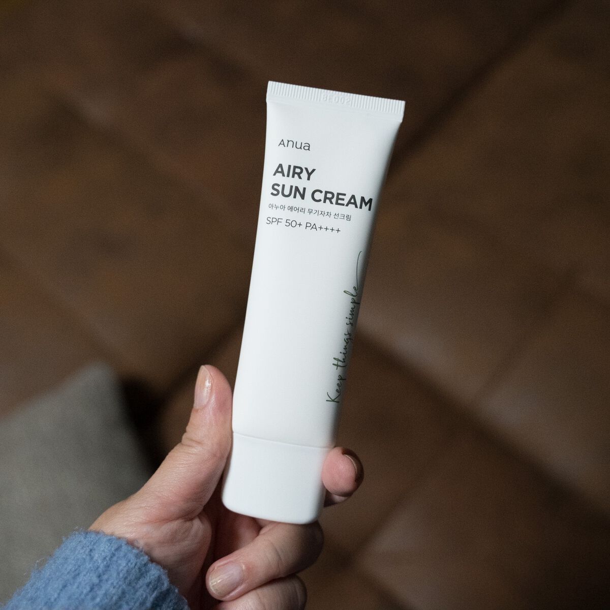 エアリーサンクリーム SPF50+PA++++/Anua/日焼け止めクリームを使ったクチコミ（1枚目）