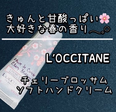 チェリーブロッサム ソフトハンドクリーム/L'OCCITANE/ハンドクリームを使ったクチコミ（1枚目）