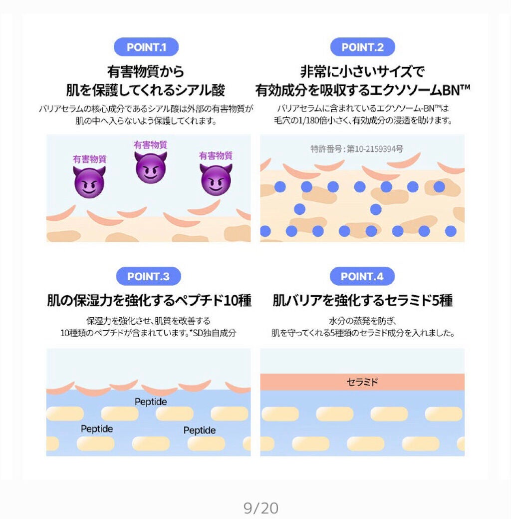 アクアインダーム スーパーエッセンス/ドクターシーラボⓇ/ブースター・導入液を使ったクチコミ(5枚目)