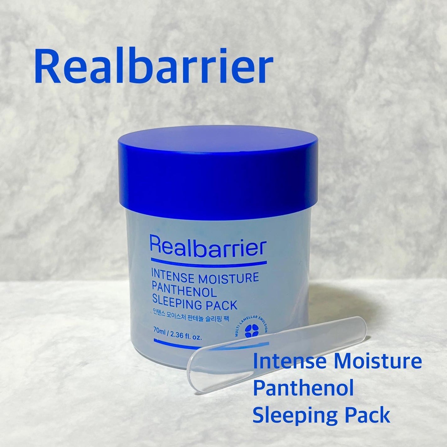 インテンスモイスチャーパンテノールスリーピングパック/Real Barrier/シートマスク・パックを使ったクチコミ(1枚目)