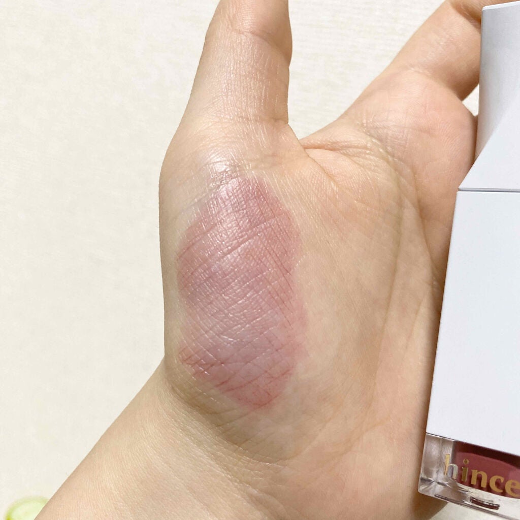 ムードインハンサーリキッドグロウ/hince/口紅を使ったクチコミ(3枚目)