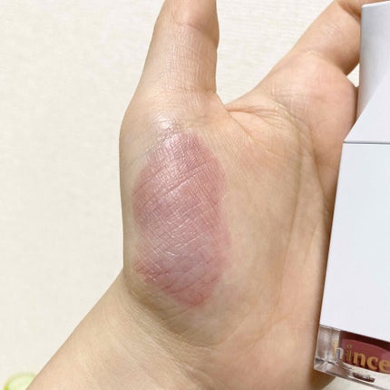 ムードインハンサーリキッドグロウ/hince/口紅を使ったクチコミ(3枚目)