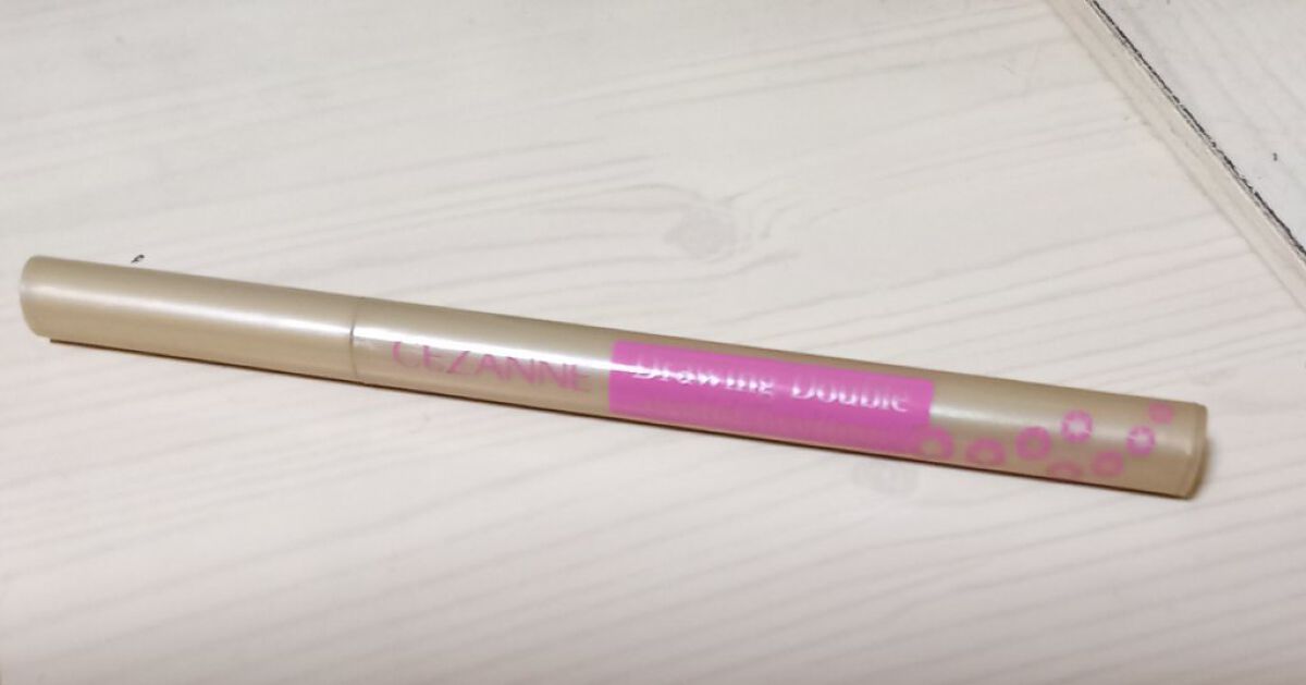 描くふたえアイライナー/CEZANNE/リキッドアイライナーを使ったクチコミ（1枚目）