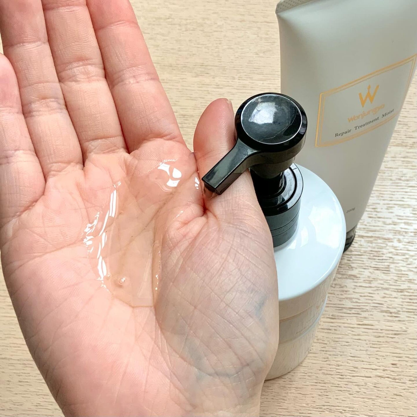 ウォンジョンヨ リペアシャンプー モイスト/リペアトリートメント モイスト/Wonjungyo/市販シャンプーを使ったクチコミ(3枚目)