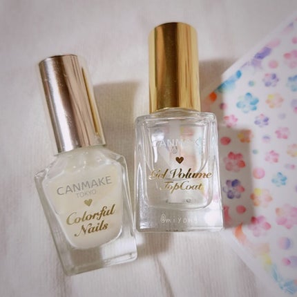ジェルボリュームトップコート/キャンメイク/ネイルトップコートを使ったクチコミ(2枚目)
