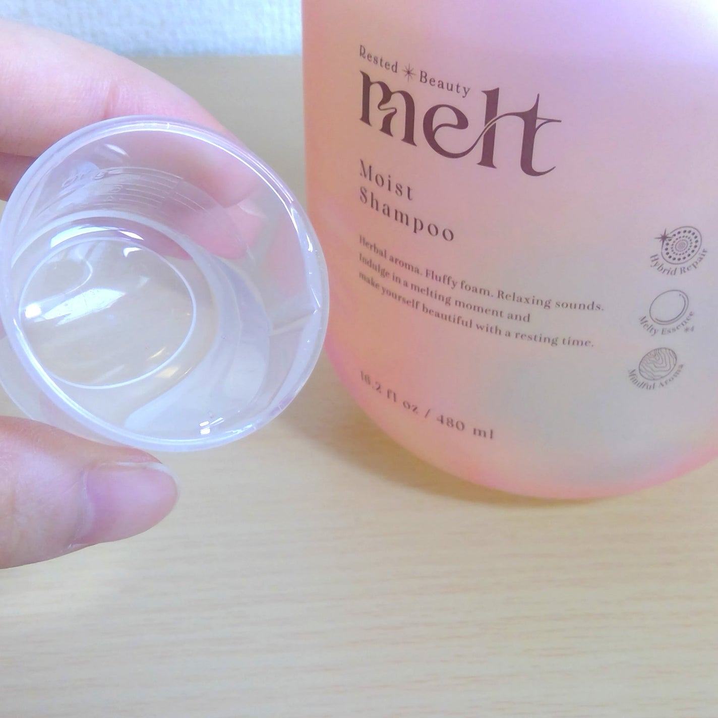 メルト モイストシャンプー/トリートメント/melt/市販シャンプーを使ったクチコミ(3枚目)