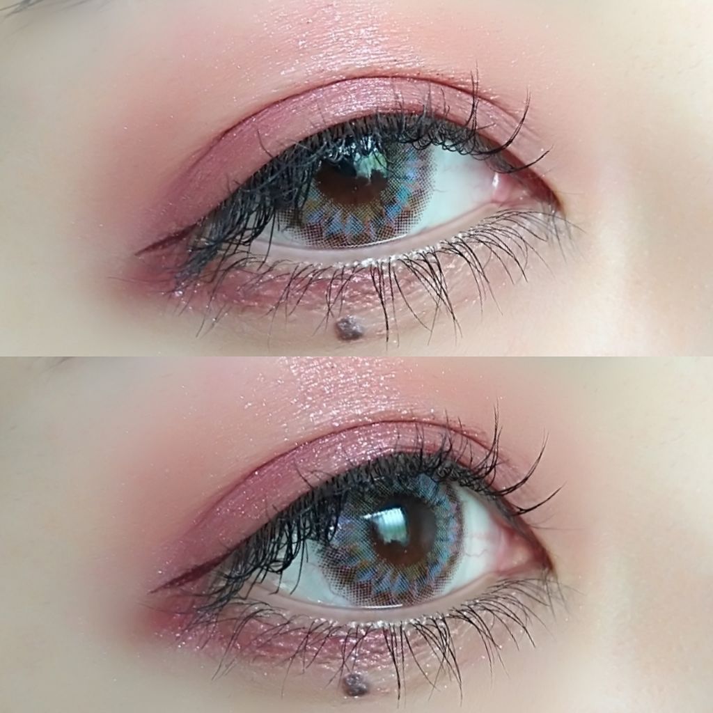 グリッタープリズム シャドウ/MISSHA/グリッターを使ったクチコミ（3枚目）