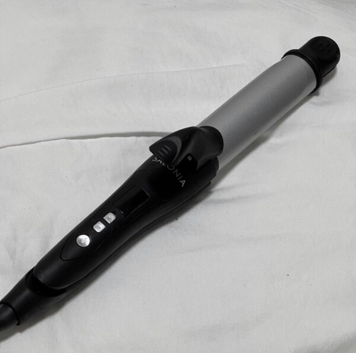 SALONIA 2WAYヘアアイロン シルバー/SALONIA/その他ヘアアイロンを使ったクチコミ（1枚目）