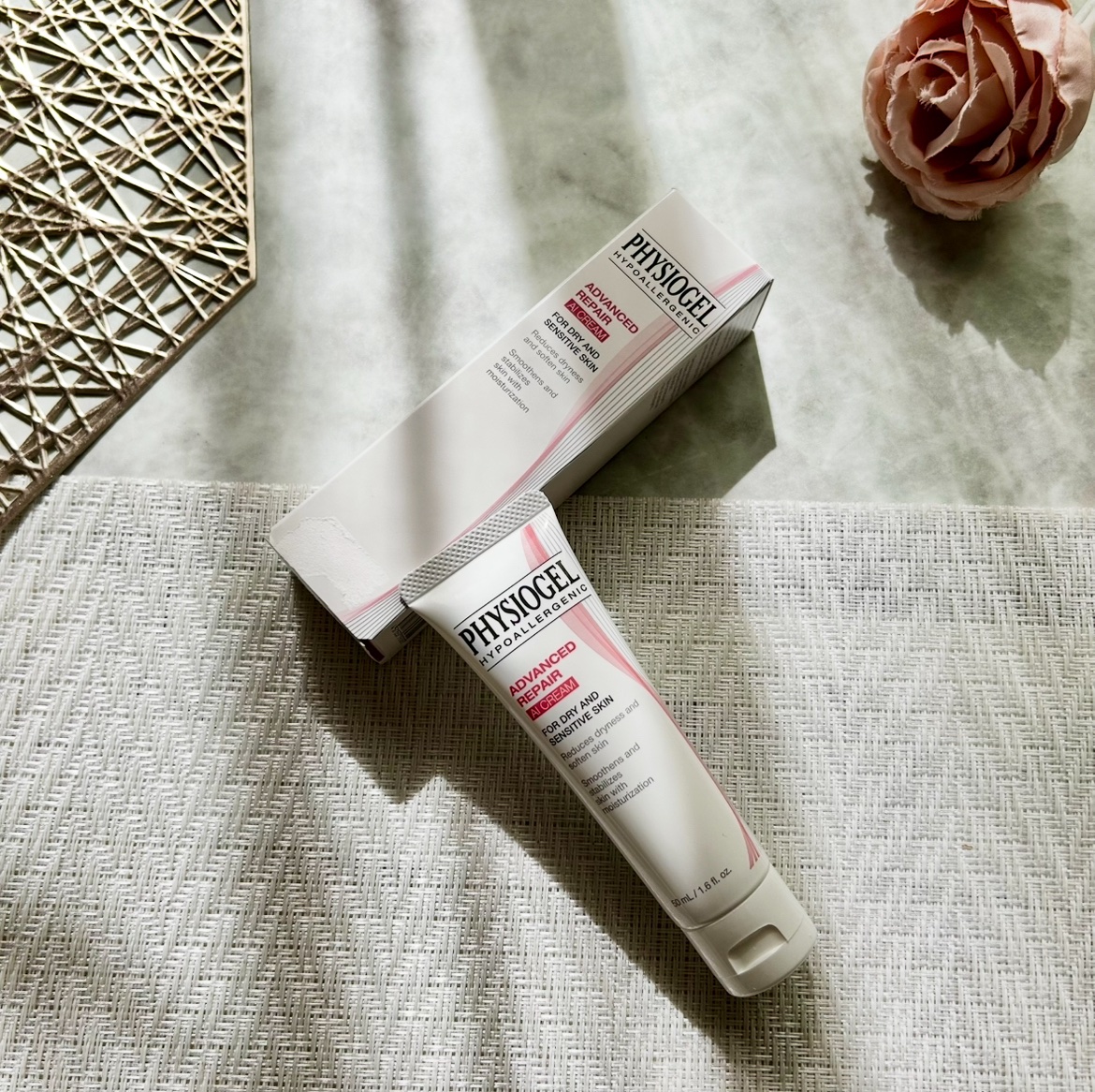 レッドスージングAIクリーム/PHYSIOGEL/フェイスオイルを使ったクチコミ（1枚目）