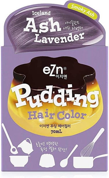 Pudding Hair Color Ash Lavender