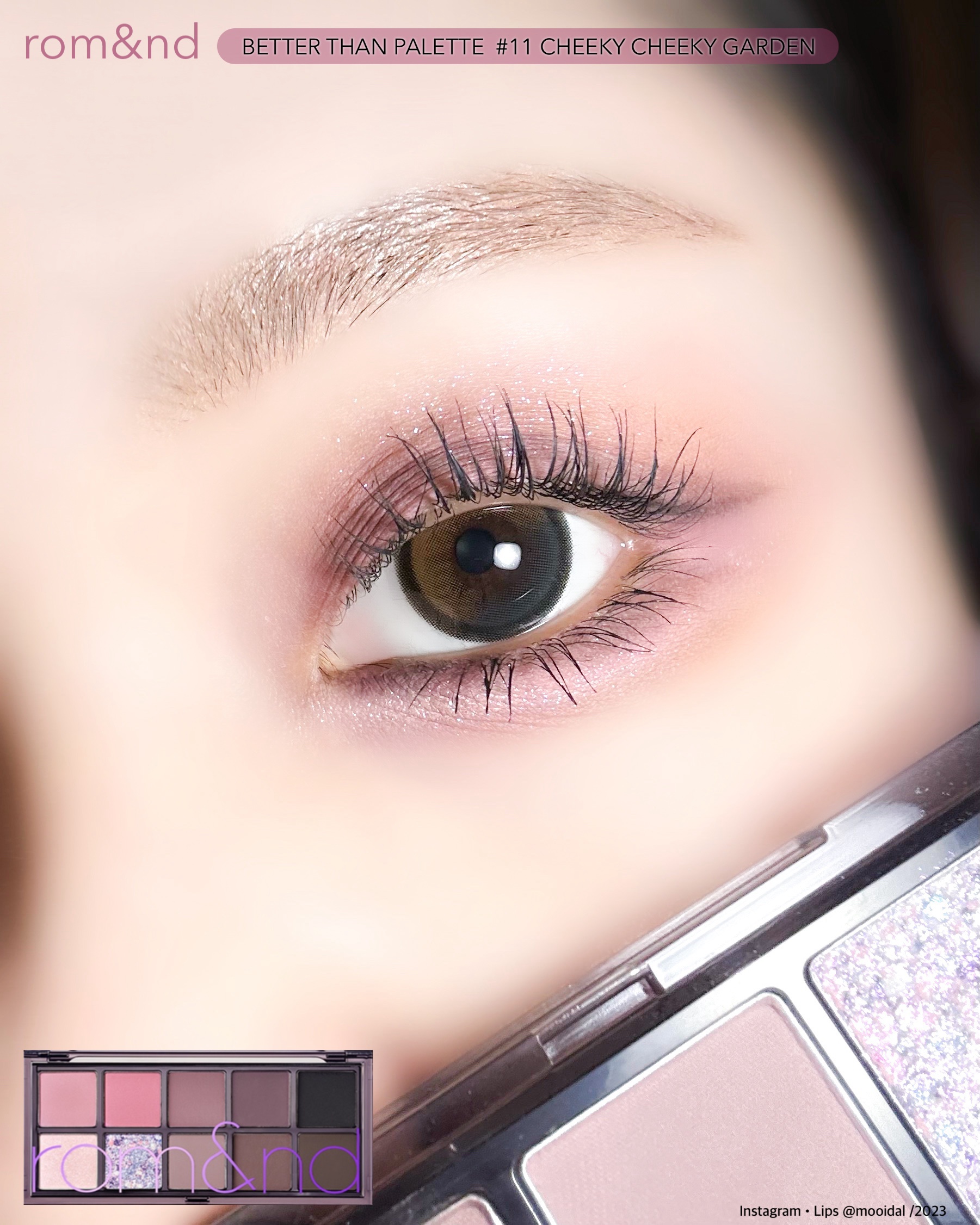 ベターザンパレット/rom&nd/アイシャドウパレットを使ったクチコミ（1枚目）