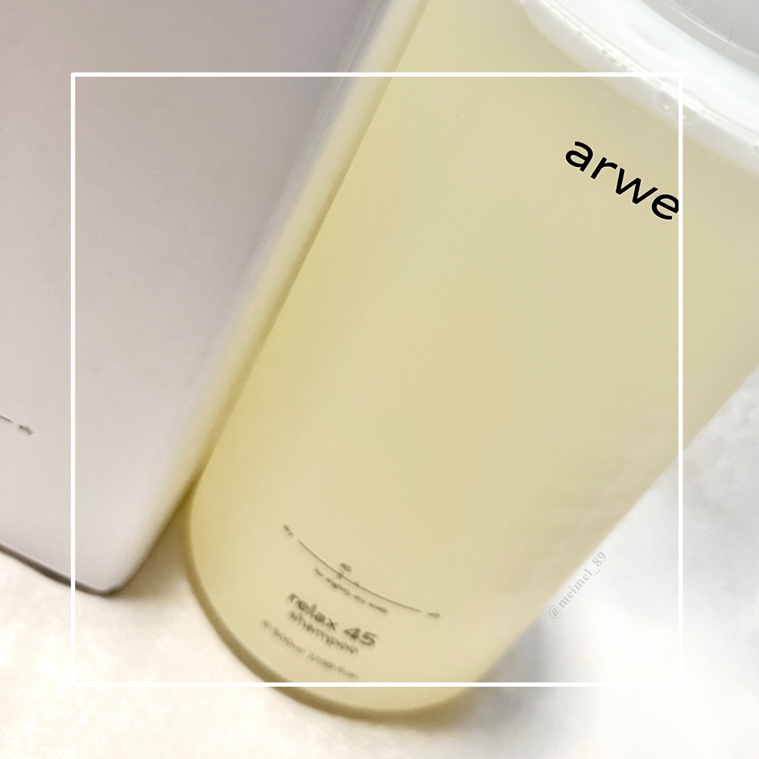 リラックス45シャンプー/arwe/市販シャンプーを使ったクチコミ（1枚目）