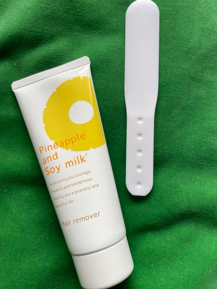 パイナップル豆乳除毛クリーム/鈴木ハーブ研究所/除毛クリームを使ったクチコミ(1枚目)