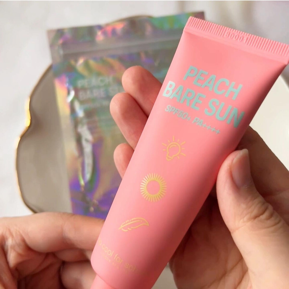 ピーチベアーサン/too cool for school/化粧下地を使ったクチコミ（2枚目）