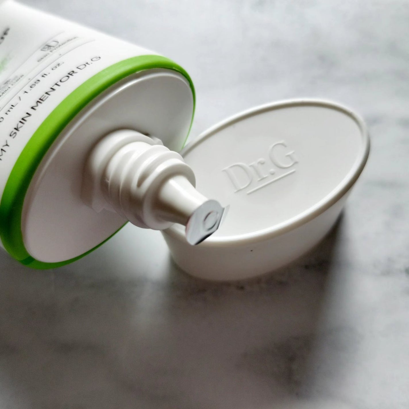 グリーンマイルドアップサンプラス/Dr.G/日焼け止めクリームを使ったクチコミ(3枚目)