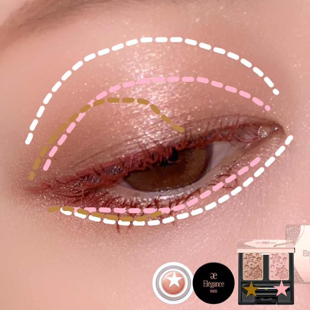 コフレ ルミエール ドゥース/Elégance/メイクアップキットを使ったクチコミ(2枚目)