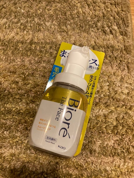 ビオレ ザフェイス 泡洗顔料 スムースクリア/ビオレ/泡洗顔を使ったクチコミ(1枚目)