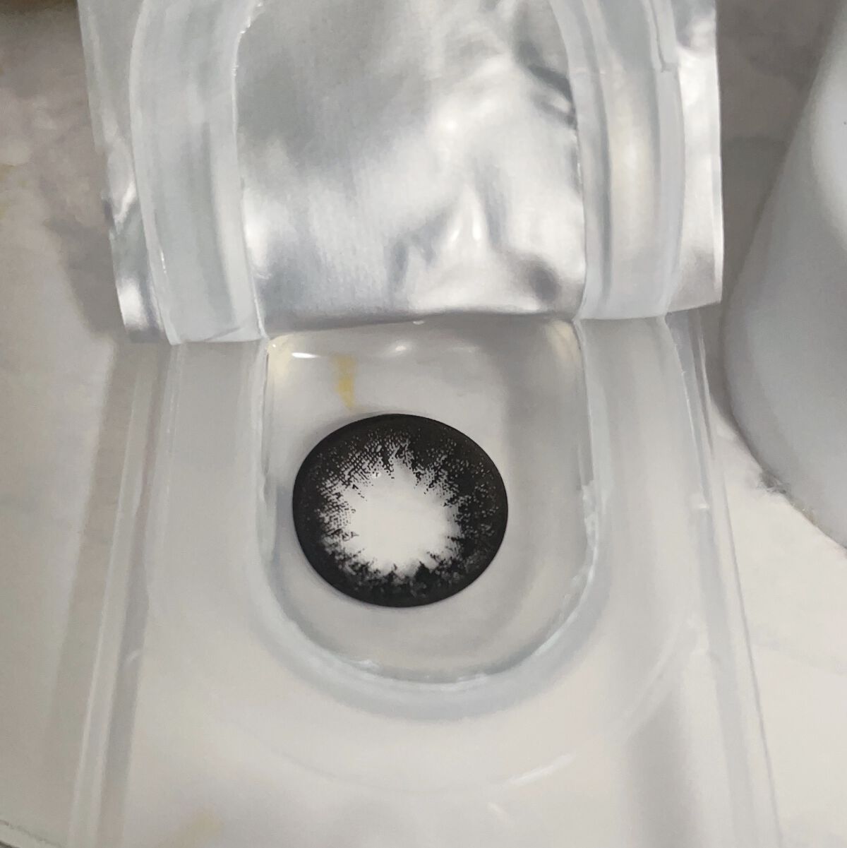 secretcandymagic(シークレットキャンディーマジック）1month NO.5 ブラック/secret candymagic/１ヶ月（１MONTH）カラコンを使ったクチコミ（3枚目）