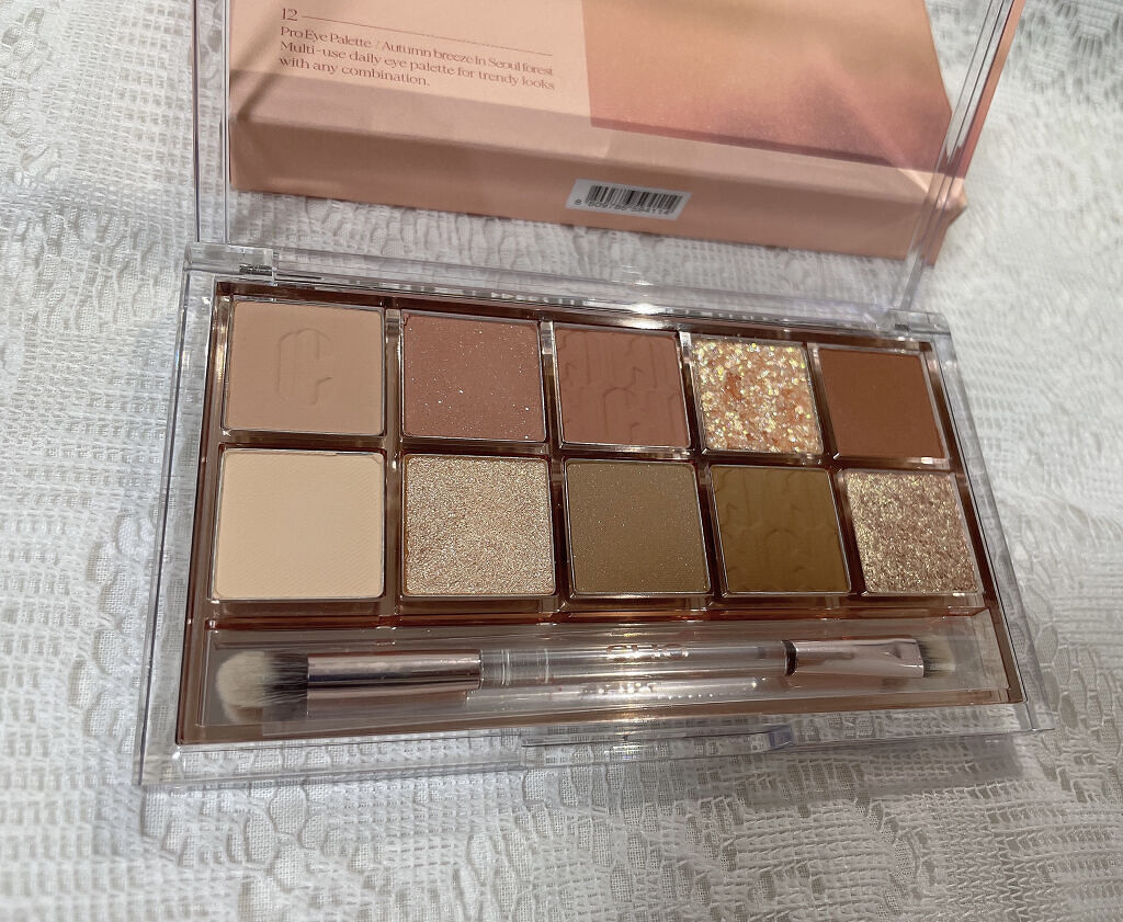 プロ アイ パレット/CLIO/アイシャドウパレットを使ったクチコミ（2枚目）