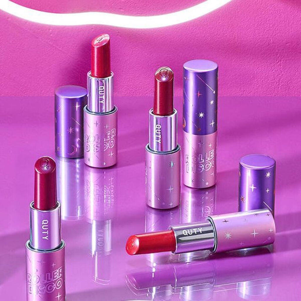QUTY ROLLER DISCO STARLIGHT LIP STICK/QUTY/口紅を使ったクチコミ(2枚目)