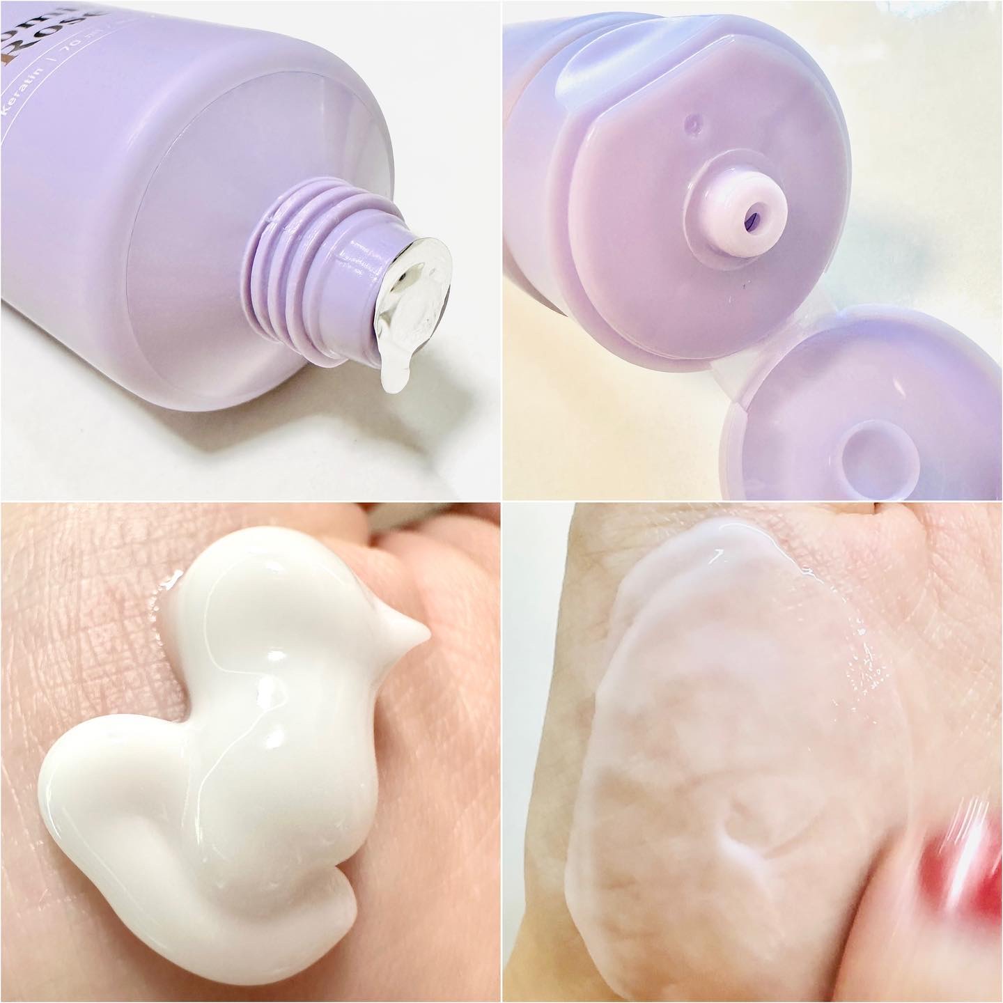 LPT Keratin パフュームヘアエッセンス Blooming Rose/Daleaf/ヘアミルクを使ったクチコミ（3枚目）